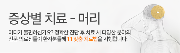 증상별 치료 - 머리